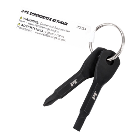 PERFORMANCE TOOL Performance Tool 2pc Screwdriver Keychain 20234